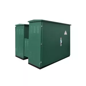 Amerikansk typ kombinerad transformatorkompaktstation