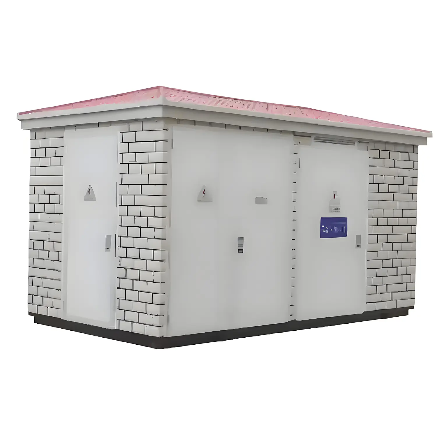 Europeisk prefabricerad utomhustransformatorboxstation